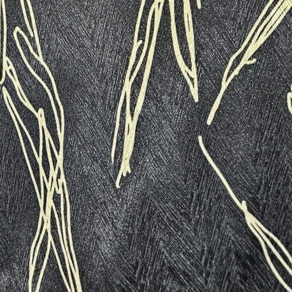 NWT Diarrablu Lala Wrap Midi Dress Size M [8-10] Scribble Noir Black Gold - Picture 7 of 13